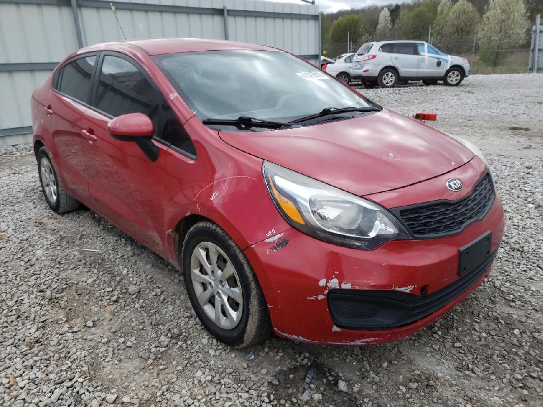 Kia Rio 2014 Red