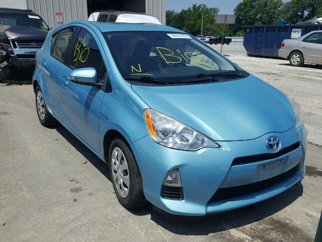 Toyota Prius c2013 Blu