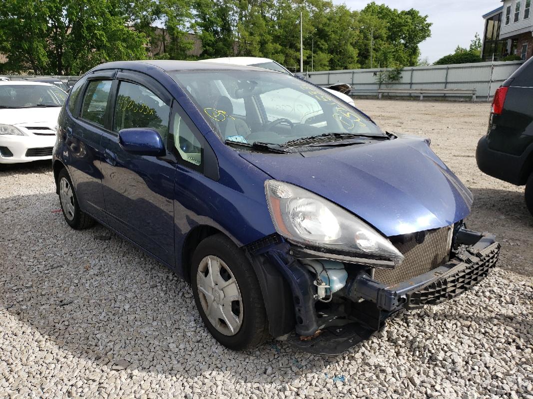 Honda Fit Blue 2013