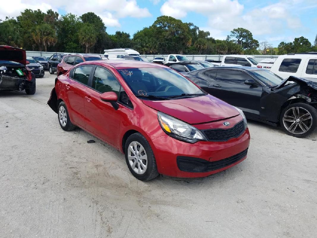 Kia Rio 2015 Red