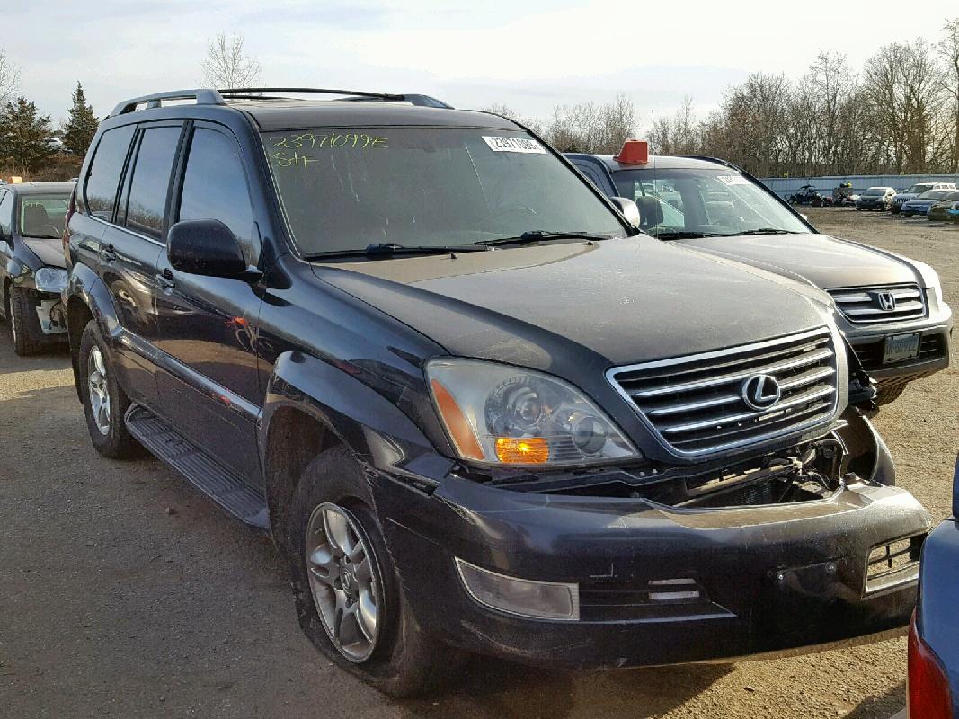 Lexus gx470 2007 черный