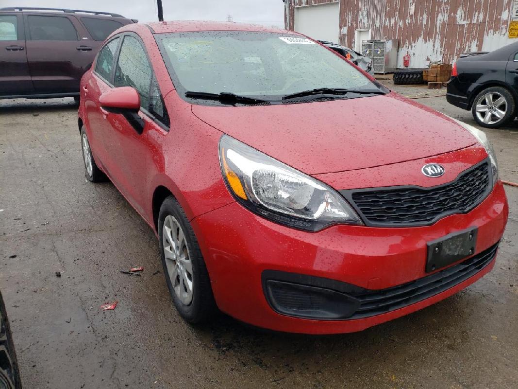 Kia Rio 2014 Red