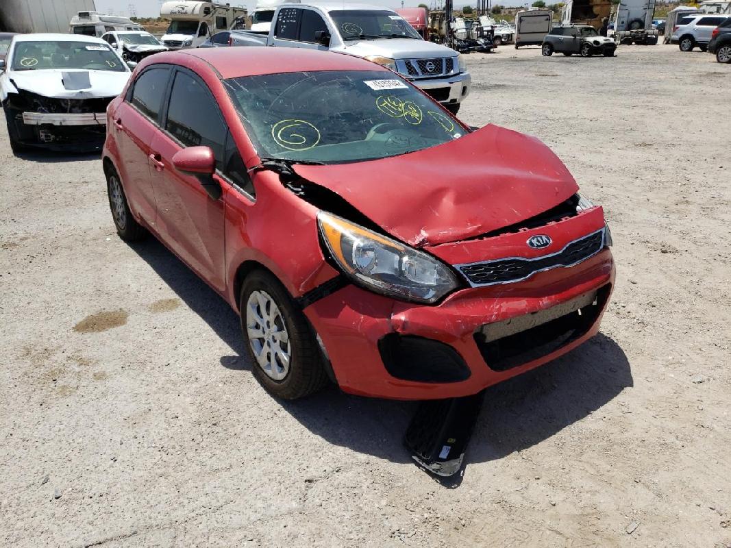 Kia Rio 2014 Red