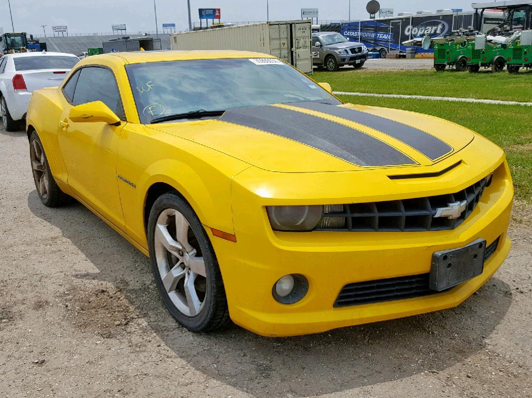 Chevrolet Camaro Yellow 2012