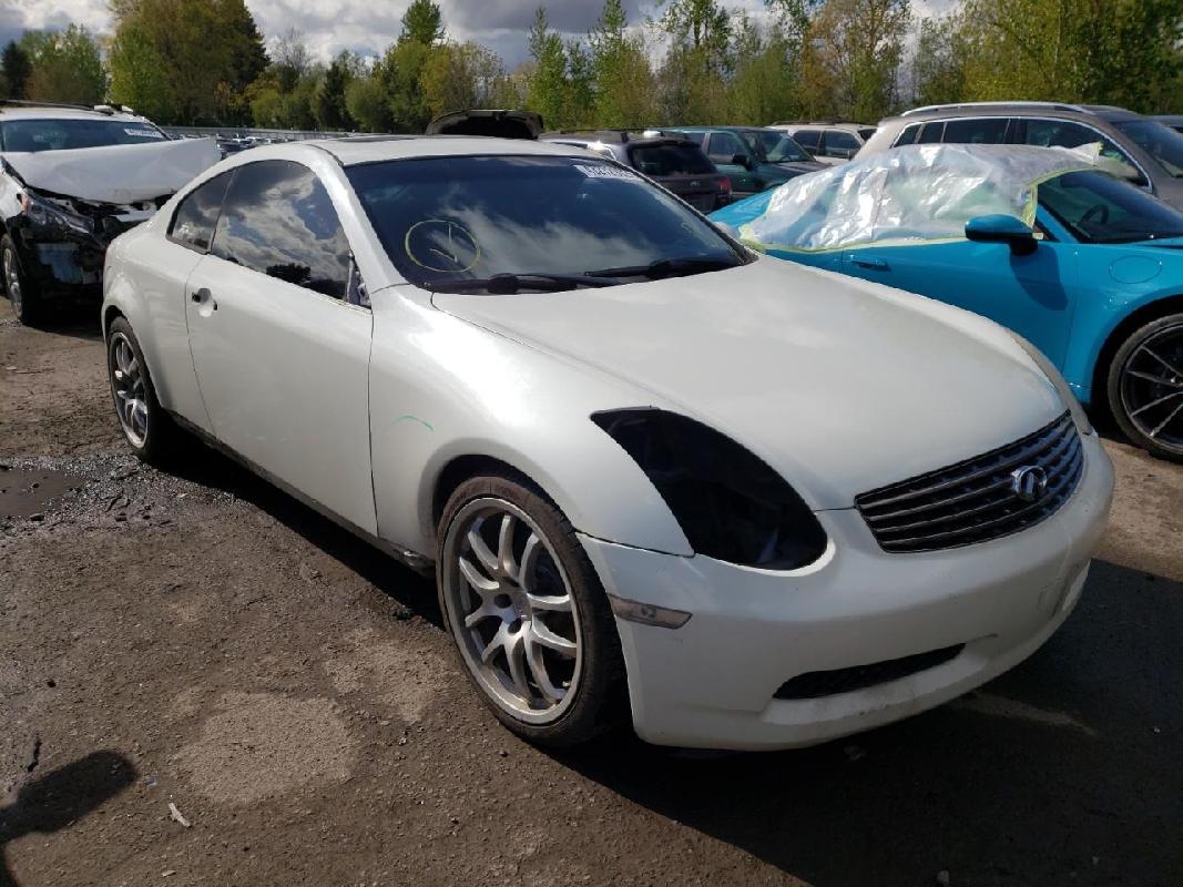 Infiniti g35 White