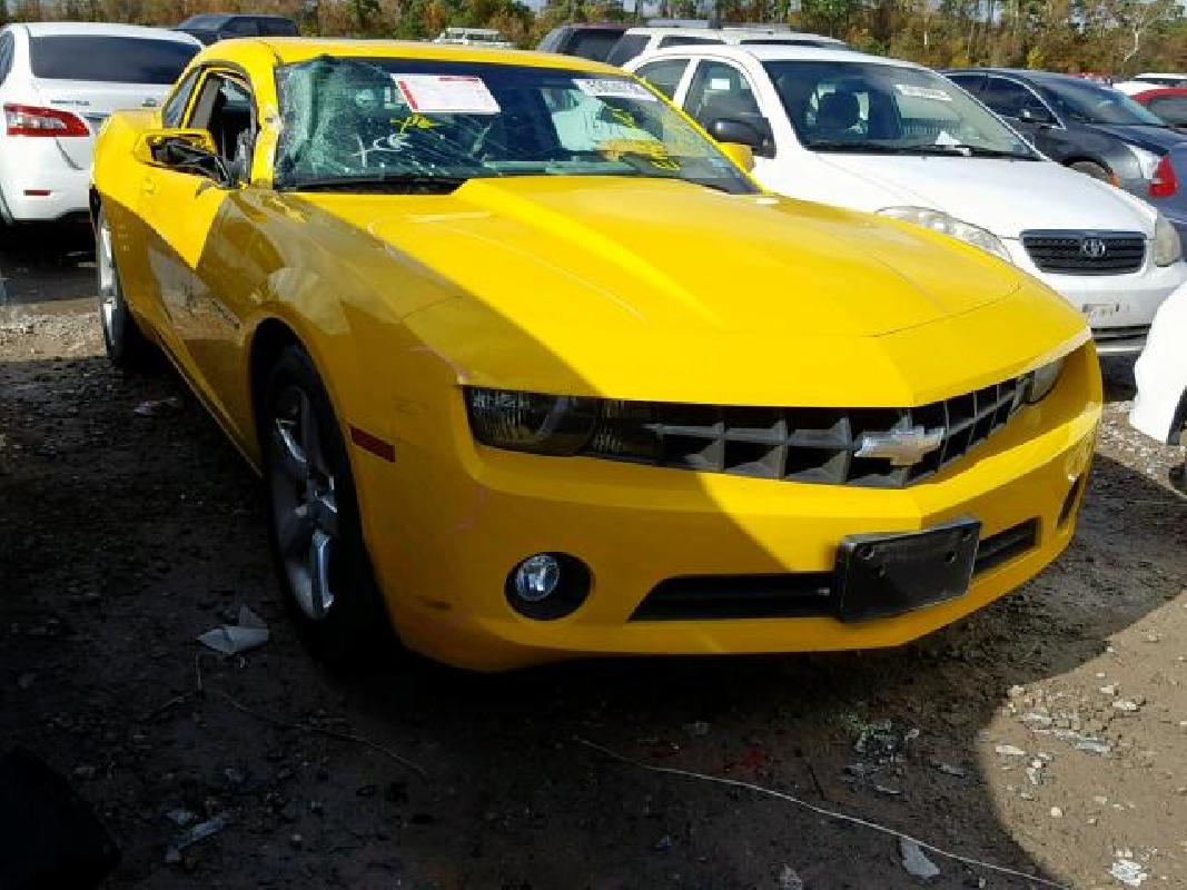 Chevrolet Camaro Yellow 2012