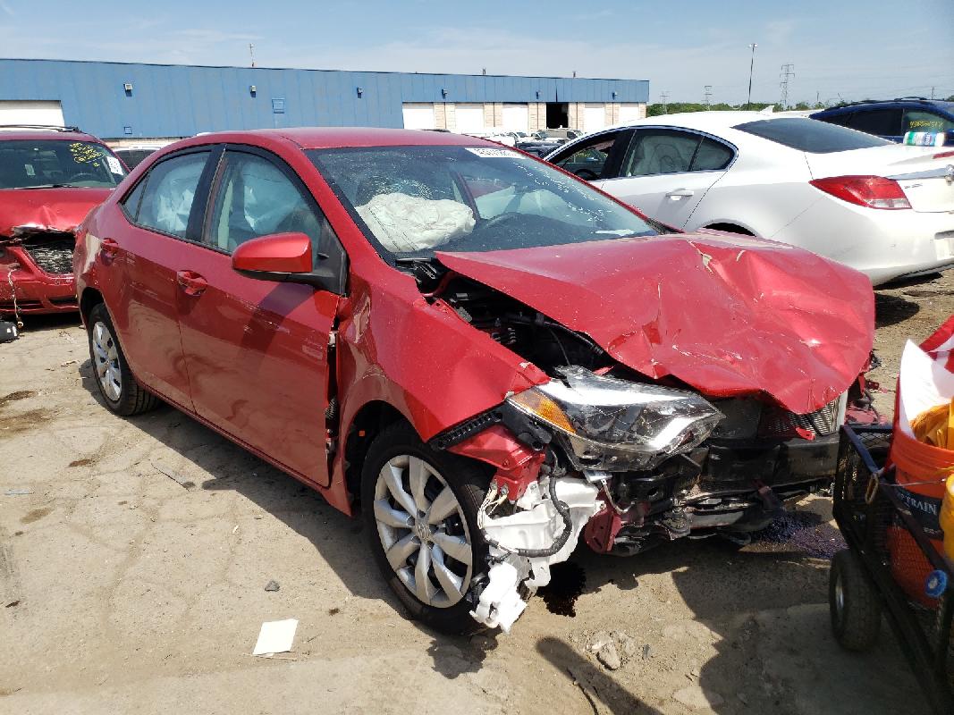 Toyota Corolla 2015 Red