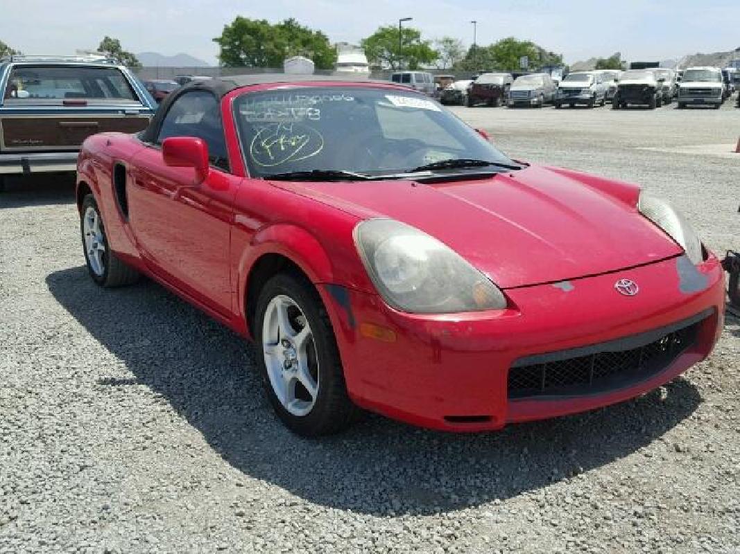 Toyota mr2 Red