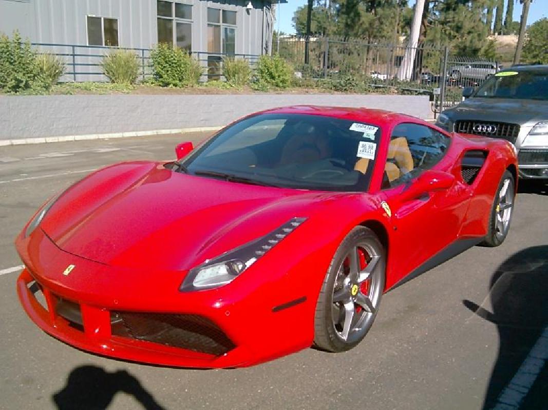 Ferrari 488 GTB Red